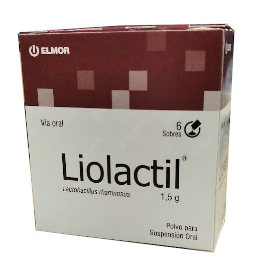 [7591062013303] LIOLACTIL (LACTOBACILLUS RHAMNOSUS) 1.5G X 6 SOBRES (ELMOR)