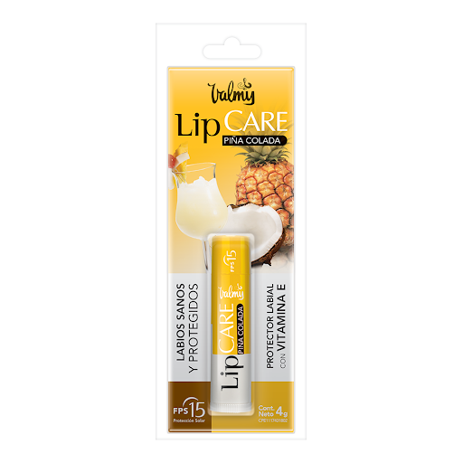 LIP CARE  BLISTER # 05 PIÑA COLADA 4GR (VALMY)
