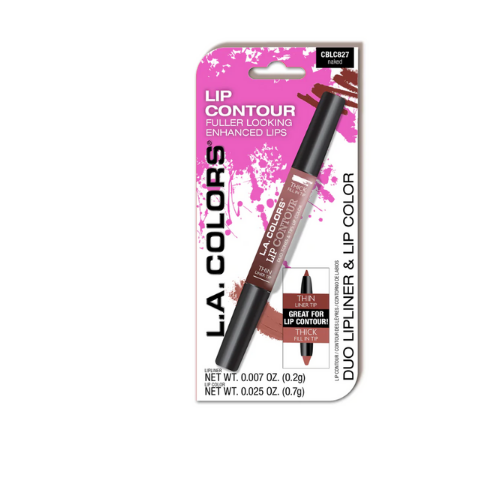 [81555738303] LIP CONTOUR: DUO LIPLINER & LIP COLOR - LABIAL DUO: DELINEADOR DE LABIOS + COLOR SYNC  (L.A. COLORS)