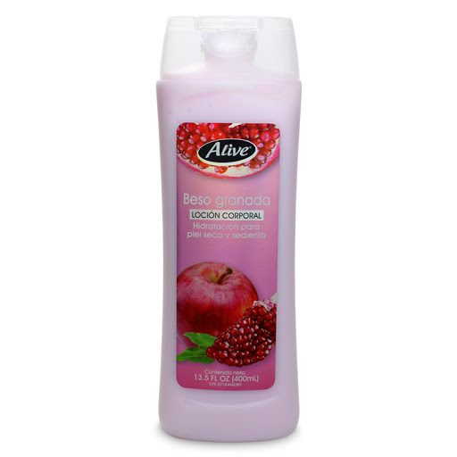LOCION CORPORAL 400 ML BESO GRANADA   (ALIVE)