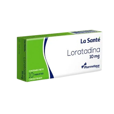 LORATADINA 10MG X 10TAB (LA SANTE)