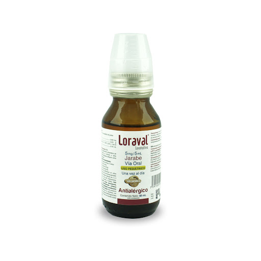 [7591020001342] LORAVAL JARABE PEDIATRICO (LORATADINA) 5MG-5ML X 60ML (VALMORCA)