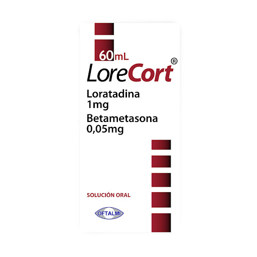 [7591196004475] LORECORT (LORATADINA - BETAMETASONA) 1MG-0.05MG X 60ML (OFTALMI)