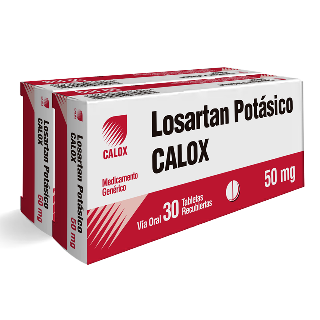 [7591519051698] LOSARTAN POTASICO  50MG X 30 TABLETAS (CALOX)