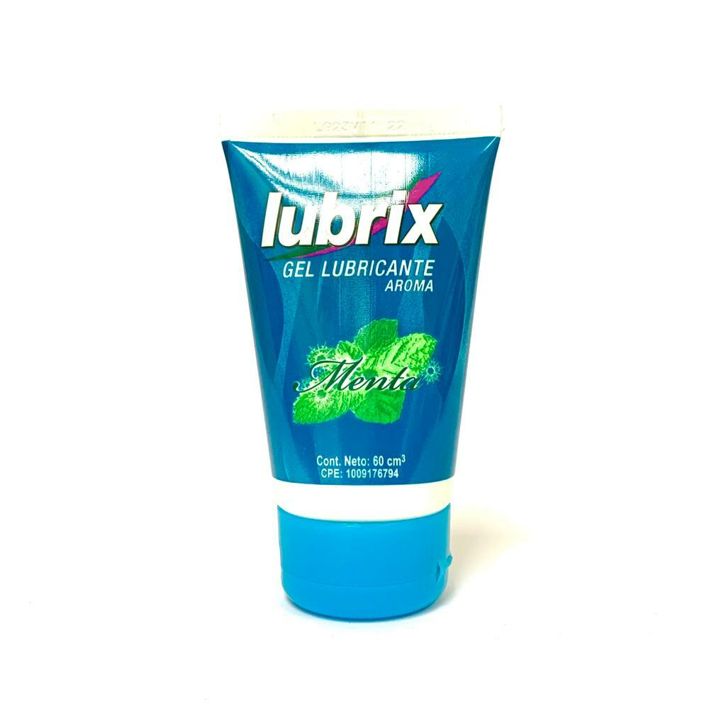LUBICANTE EN GEL MENTA 60GR (LUBRIX)
