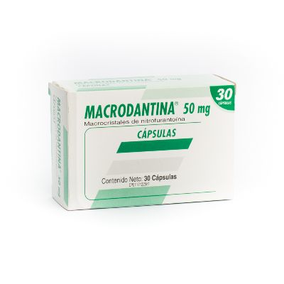 [7591821901858] MACRODANTINA (NITROFURANTOINA) 50MG X 30 CAPSULAS (FARMA)