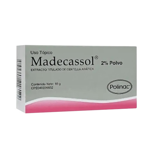 MADECASSOL POLVO (CETELLA ASIATICA) 2% X 10G (POLINAC)