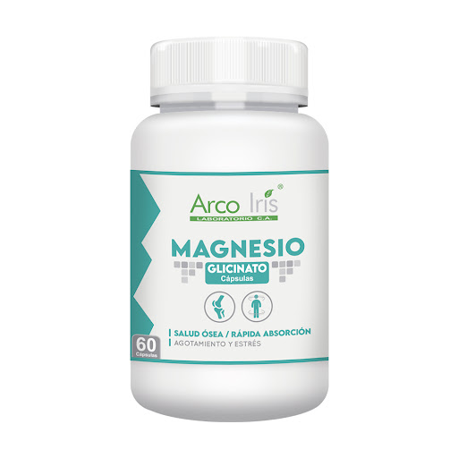 [7592946001362] MAGNESIO GLICINATO X 60 CAPSULAS (ARCOIRIS)