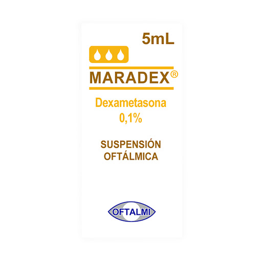 MARADEX SOLUCION OFTALMICA (DEXAMETASONA) 0.1% X 5ML (OFTALMI)