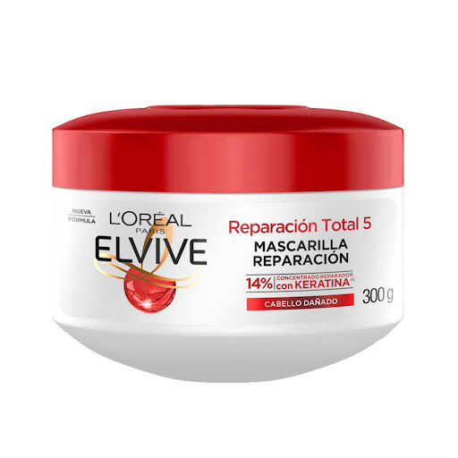 MASCARA REPARACION TOTAL 5 X 300GR (ELVIVE)