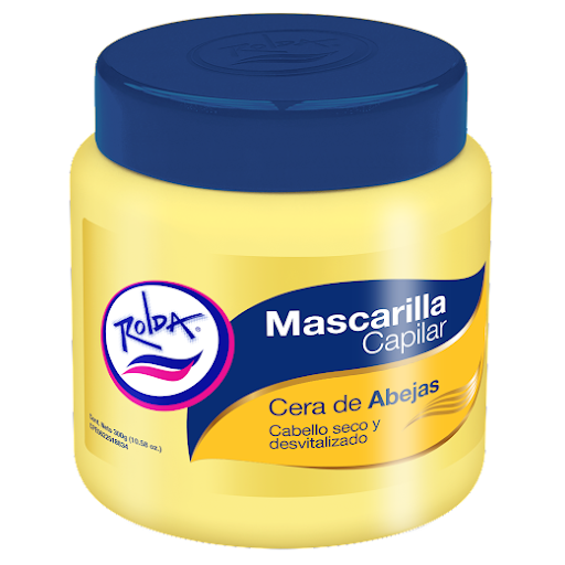 MASCARILLA CAPILAR CERA DE ABEJAS 300GR (ROLDA)