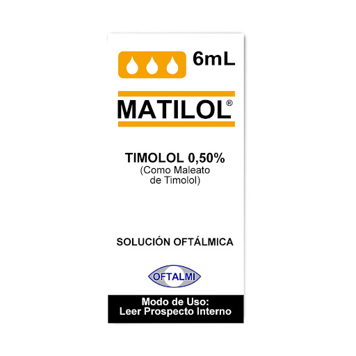 MATILOL (TIMOLOL) 0.50% X 6ML (OFTALMI)