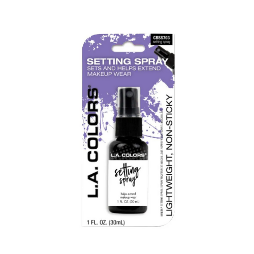 MATTE FINISH SETTING SPRAY - AEROSOL FIJADOR DE MAQUILLAJE CLEAR  (L.A. COLORS)