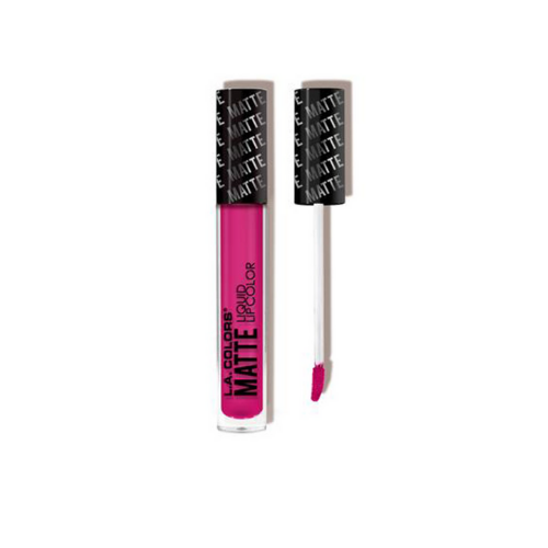 MATTE LIQUID LIP COLOR - LABIAL LIQUIDO MATTE PAMPERED  (L.A. COLORS)