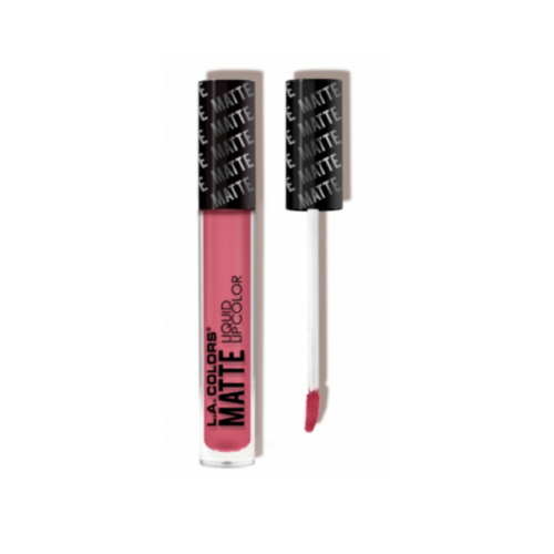 MATTE LIQUID LIP COLOR - LABIAL LIQUIDO MATTE PUMPED  (L.A. COLORS)