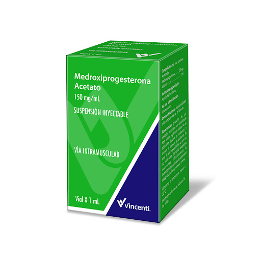 MEDROXIPROGESTERONA 150MG/ML X 1 AMPOLLA (VICENTI)