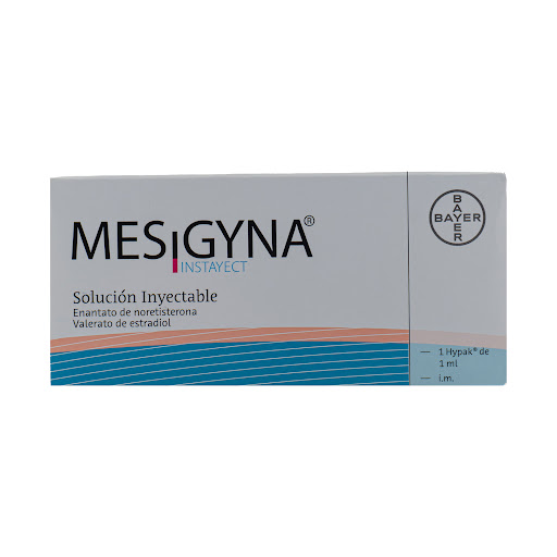 [7501303438802] MESIGYNA (NORETISTERONA-ESTRADIOL) 50MG-5MG X 1 AMPOLLA (BAYER)