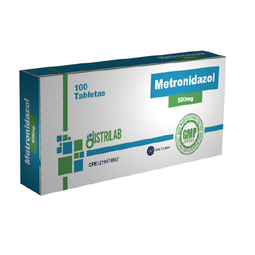 METRONIDAZOL  500MG X 100ML (CR DISTRILAB)