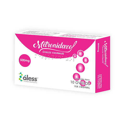 METRONIDAZOL 500MG. X10 OVULOS VAGINALES (ALESS)