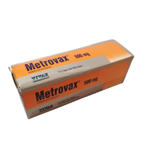 METROVAX (METRONIDAZOL) 500MG X 15 CAPSULAS (VIVAX)