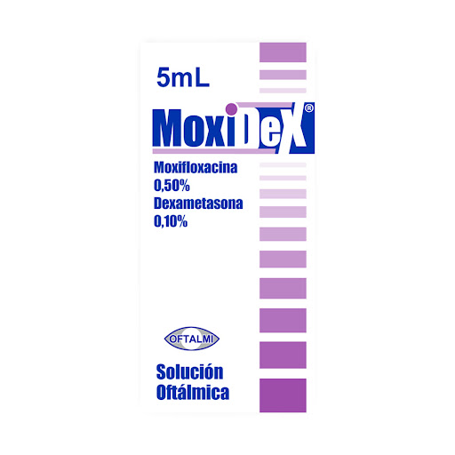 [7591196006110] MOXIDEX SOLUCION OFTALMICA (MOXIFLOXACINA - DEXAMETASONA) 0.50%-0.10% X 5ML (OFTALMI)