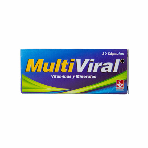MULTIVIRAL (VITAMINAS Y MINERALES)  X 30 CAPSULAS (MEYER)