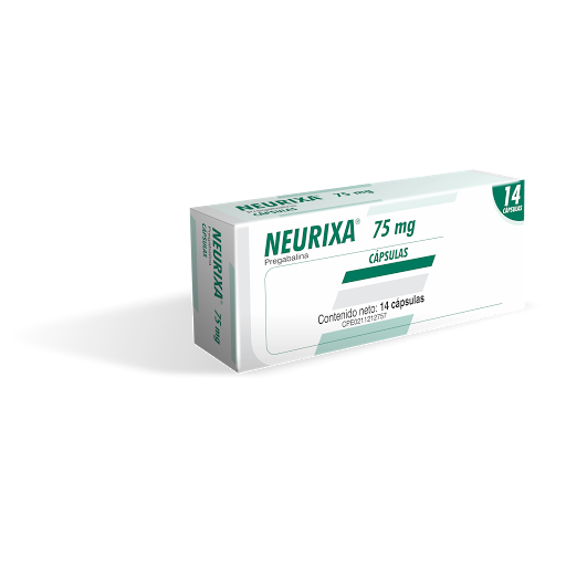 [7591821903616] NEURIXA (PREGABALINA) 75MG X 14 CAPSULAS (FARMA)