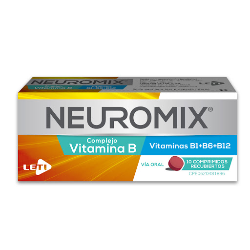 NEUROMIX (COMPLEJO B)  X 10 COMPRIMIDOS (LETI)