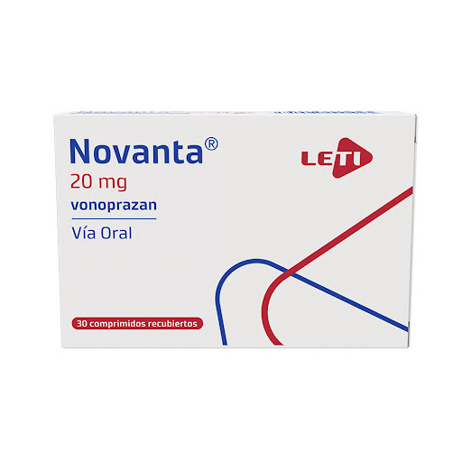 [7591585111425] NOVANTA (VONOPRAZAN) 20MG X30 COMPRIMIDOS RECUBIERTOS (LETI).
