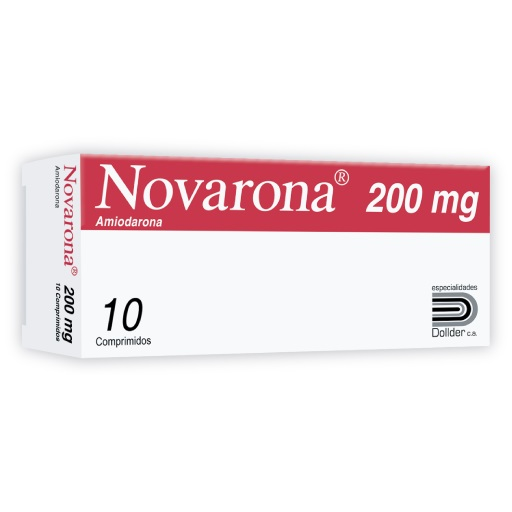 NOVARONA (AMIODARONA) 200MG X TABLETAS (DOLLER)