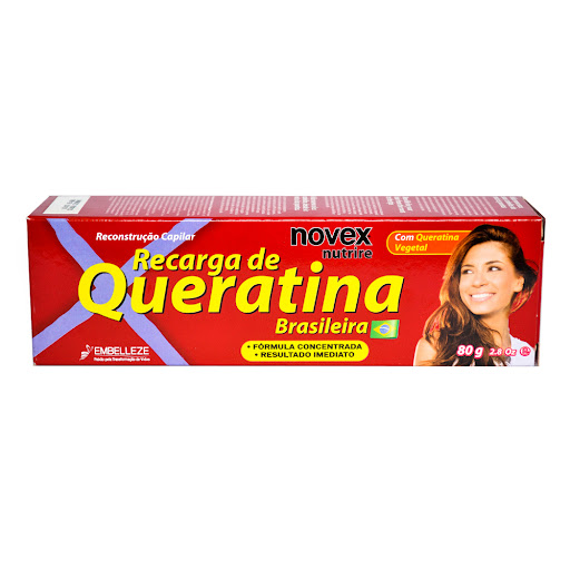 NOVEX RECARGA DE QUERATINA BRASILEIRA X 80GR (NOVEX)