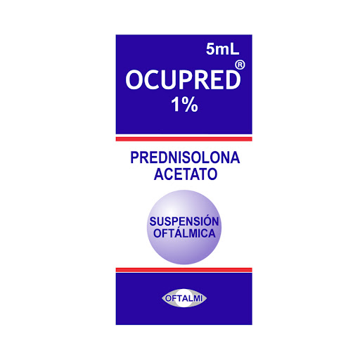 OCUPRED SOLUCION OFTALMICA (PREDNISOLONA ACETATO) 1% X 5ML (OFTALMI)