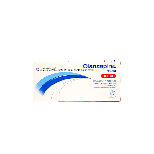 [7501384547172] OLANZAPINA  5MG X 14 TABLETAS (CR CCM)