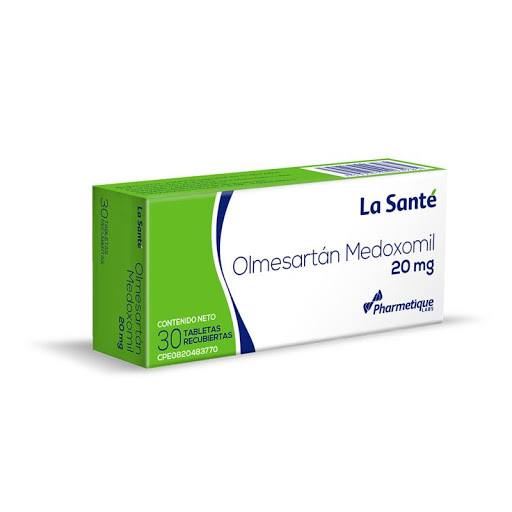 OLMESARTAN MEDOXOMIL  20MG X 30 TABLETAS (LA SANTE)