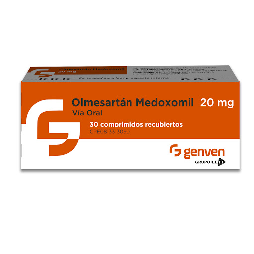 OLMESARTAN MEDOXOMIL 20 MG X 30 COMPRIMIDOS (GENVEN)