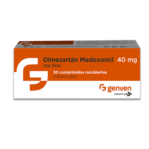 OLMESARTAN MEDOXOMIL 40 MG X 30 COMPRIMIDOS (GENVEN)