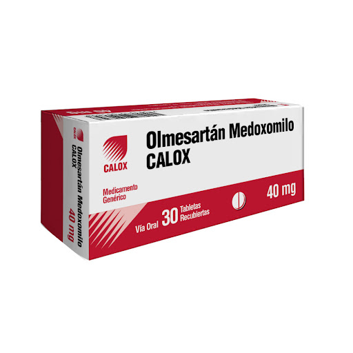 OLMESARTAN MEDOXOMIL 40MG X 30 TABLETAS (CALOX)