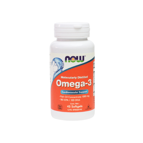 [733739110411] OMEGA 3 (ACEITE DE PESCADO) 1000MG X 45 CAPSULAS (NOW)