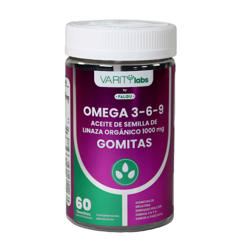 [7595414000928] OMEGA 3-6-9  1000MG  60 GOMITAS(VARITY LABS)
