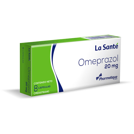 OMEPRAZOL  20MG X 8 CAPSULAS (LA SANTE)