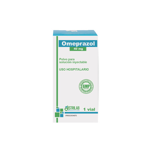 OMEPRAZOL 40MG. POLVO PARA SOLUCION INYECTABLE X1 VIAL (DISTRILAB)