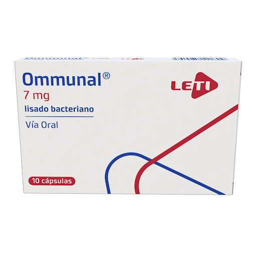 [7591585111609] OMMUNAL LISADO BACTERIANO 7MG X 10  CAPSULAS (LETI)