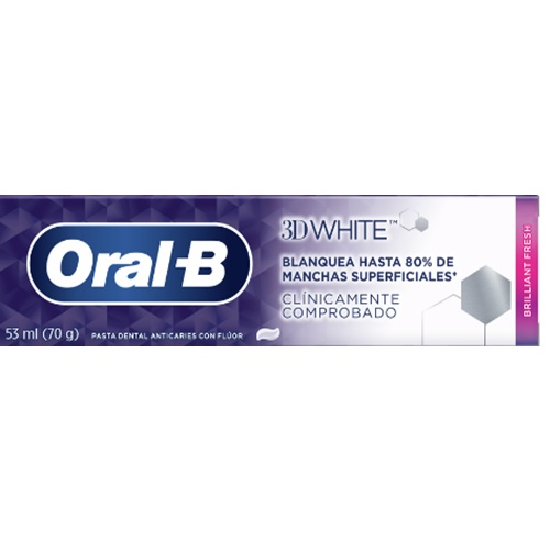 [7506295388487] ORALB CREMADENT 3D-WHITE 70G (ORAL B)