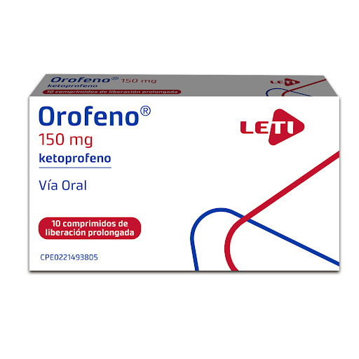 OROFENO (KETOPROFENO) 150MG X 10 COMPRIMIDOS (LETI)