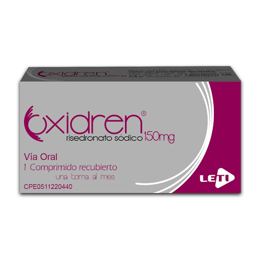 [7591585112552] OXIDREN (RISEDRONATO SODICO) 150MG X 1 COMPRIMIDO RECUBIERTO (LETI)