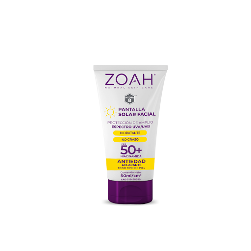 PANTALLA SOLAR FACIAL X 50 ML (ZOAH)