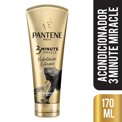 [7500435106412] PANTENE ACONDICIONADOR 3 MINUTE MIRACLE HIDRATACION EXTREMA X 170ML (PANTENE)