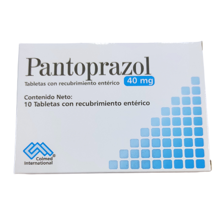 PANTOPRAZOL  40MG X 10 TABLETAS (VIVAX)