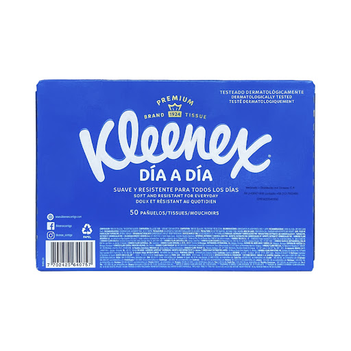 [7702425640757] PANUELOS DIA A DIA CAJA X 50 UNIDADES (KLEENEX)