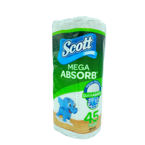 PAPEL TOALLIN CALORIE ABSORB  UNIDAD (SCOTT)